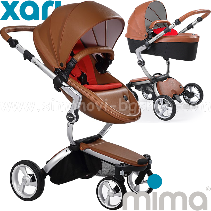 Mima   Xari Camel Aluminium Ruby Red