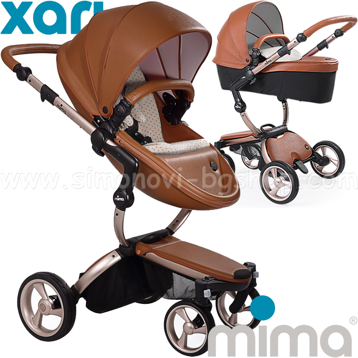 * 2019 Mima - Stroller Xari Camel Gold Sandy Beige