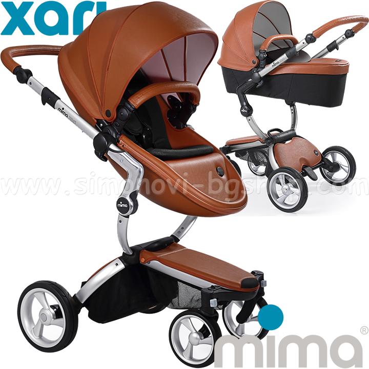 Mima   Xari Camel Aluminium Black