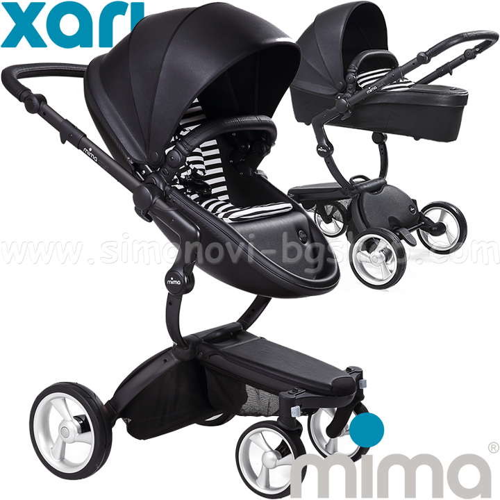 * 2019 Mima - ambulant Xari Black White & Black Stripes