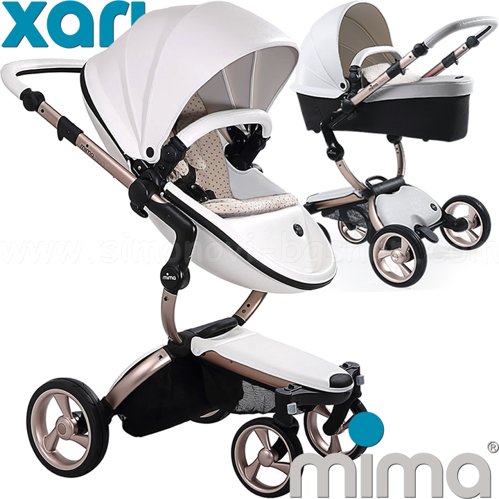 Mima   Xari White Gold Sandy Beige