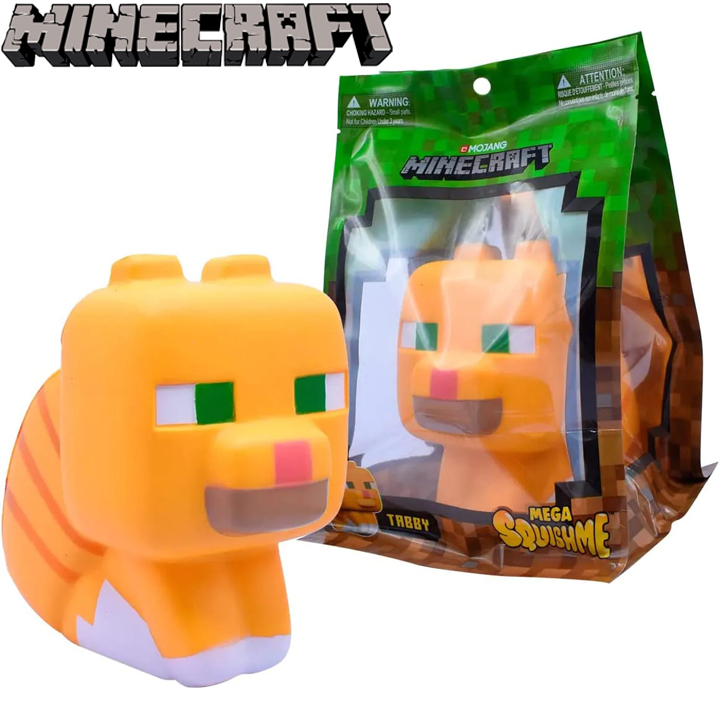 * 2025 Minecraft Squishme    S2 TABBY CAT