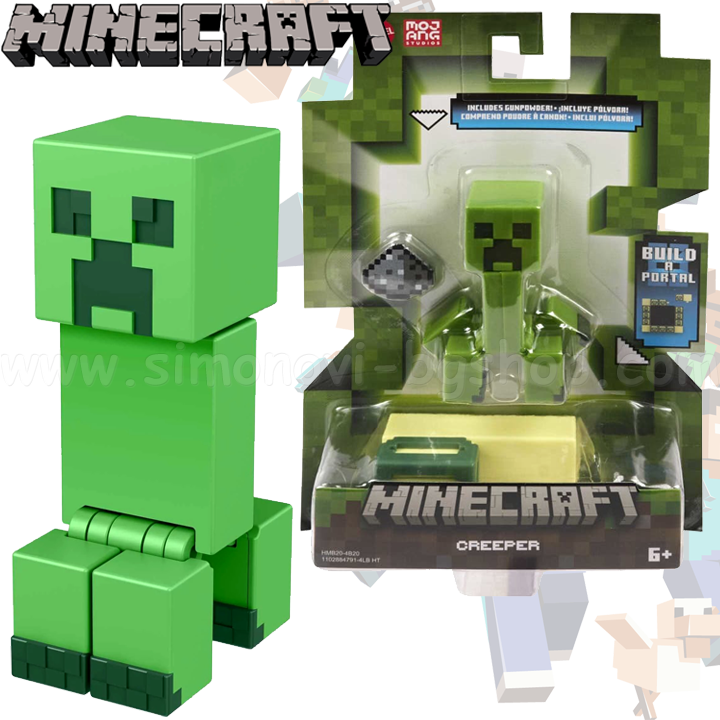 Minecraft figure CreeperGTP08