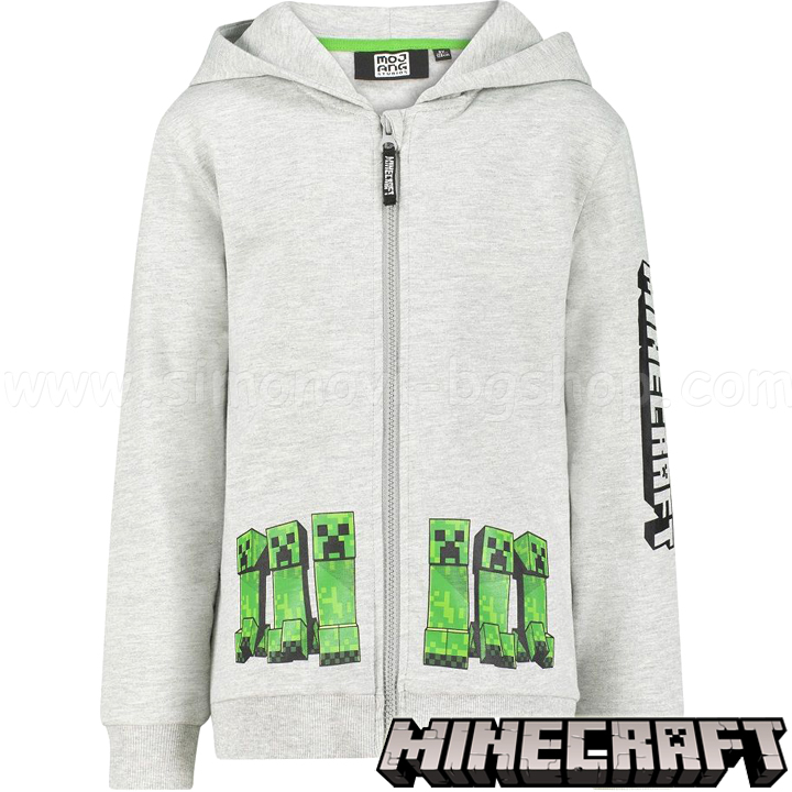 Minecraft Суичър с качулка Creepers Cray BP-MNCT-065Clore,survive BP-MNCT-066E