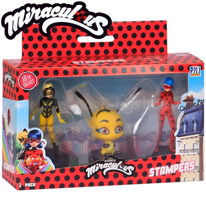 * Miraculous        3.Ladybug and Queen B