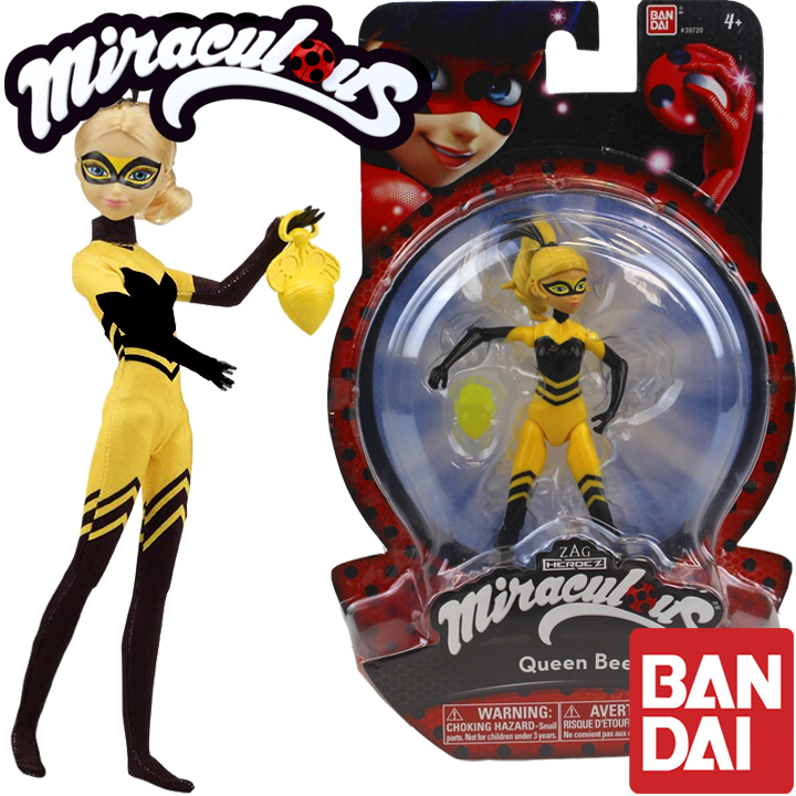 Ban Dai Miraculous Калинката и Черния котарак Базова фигурка Кралица Пчела 39875 Ban Dai Miraculous Калинката и Черния котарак Базова фигурка Кралица Пчела 39875
