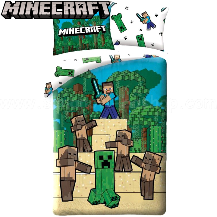 Minecraft    Creeper and Zombie MNC325BL