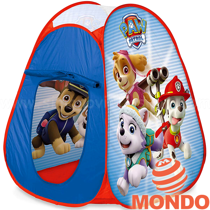 *Mondo Paw Patrol Детска палатка Pop Up Пес Патрул 28388 *Mondo Paw Patrol Детска палатка Pop Up Пес Патрул 28388
