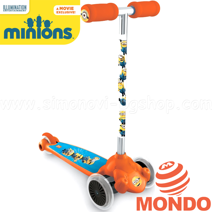 * 2016 Mondo copii Scooter "Minions" 28138