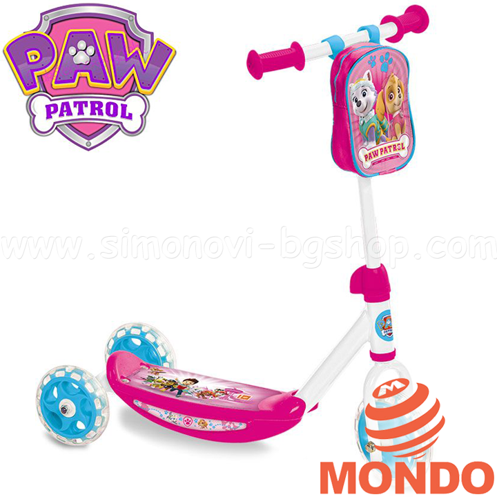 Mondo - Скутер с 3 колела Paw Patrol 28145 Mondo - Скутер с 3 колела Paw Patrol 28145