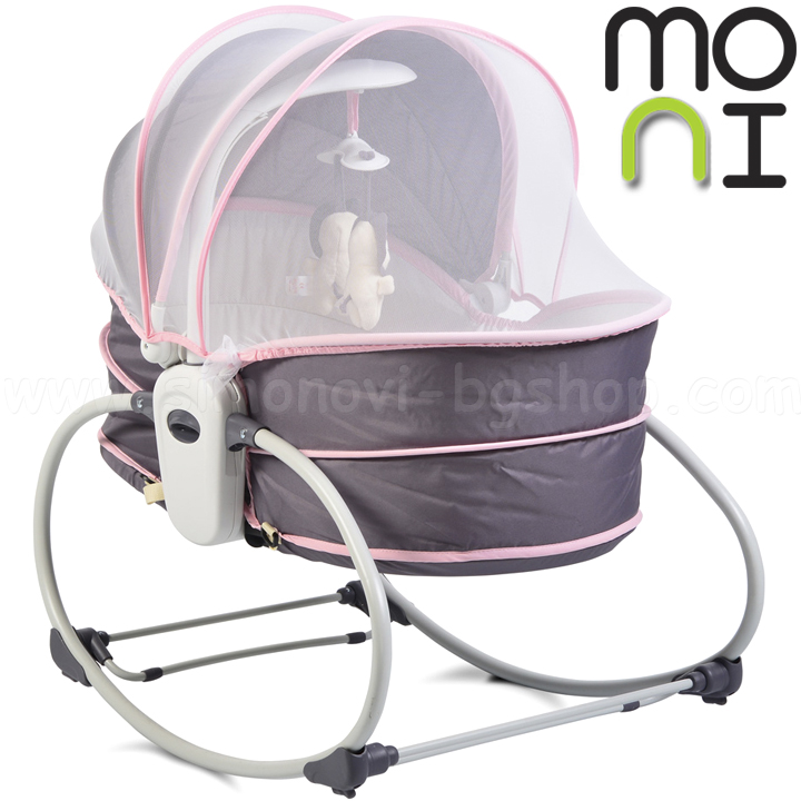Moni Бебешки шезлонг Ava 5в1 Lilac Moni Бебешки шезлонг Ava 5в1 Lilac