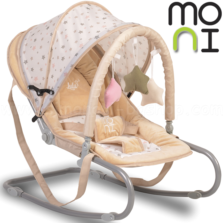 Moni Бебешки шезлонг Lulu Beige Moni Бебешки шезлонг Lulu Beige