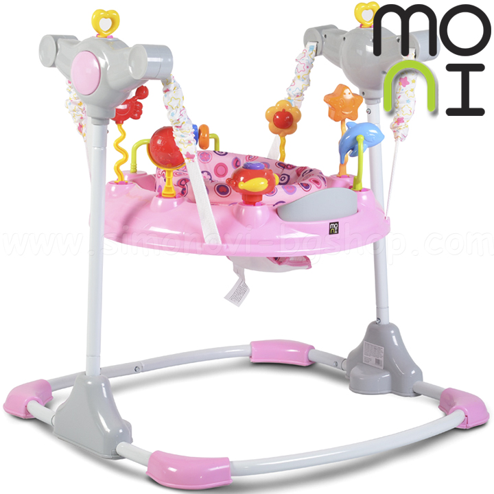 2020 Moni Бебешко бънджи Vista Pink 2020 Moni Бебешко бънджи Vista Pink