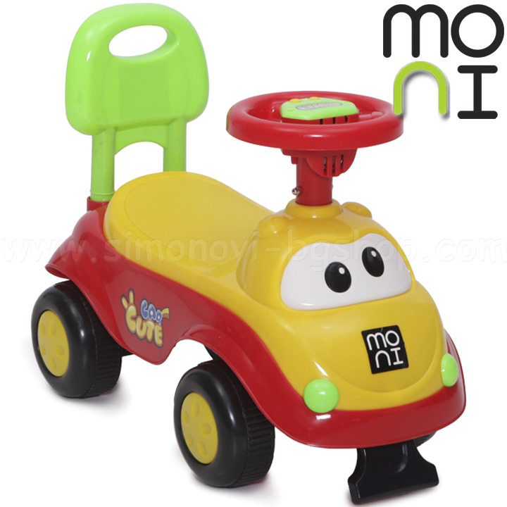 Moni Кола за бутане с крачета Dream Car Red 612A Moni Кола за бутане с крачета Dream Car Red 612A