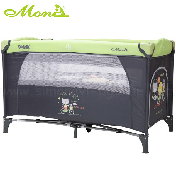 * 2014 Moni - Folding cot to sleep on one level Tommy Green / Gr