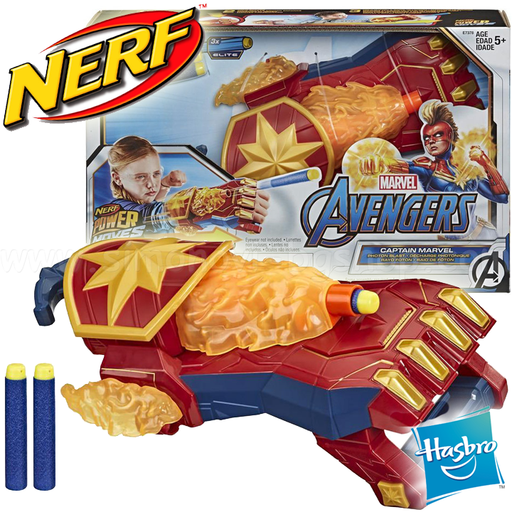 *Hasbro Nerf Изстрелваща ръкавица със стрели Avengers E7378 *Hasbro Nerf Изстрелваща ръкавица със стрели Avengers E7378