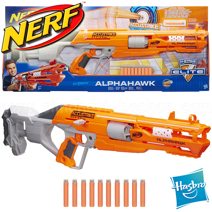 * Hasbro Nerf Blaster AccuStrike Alphahawk B7784