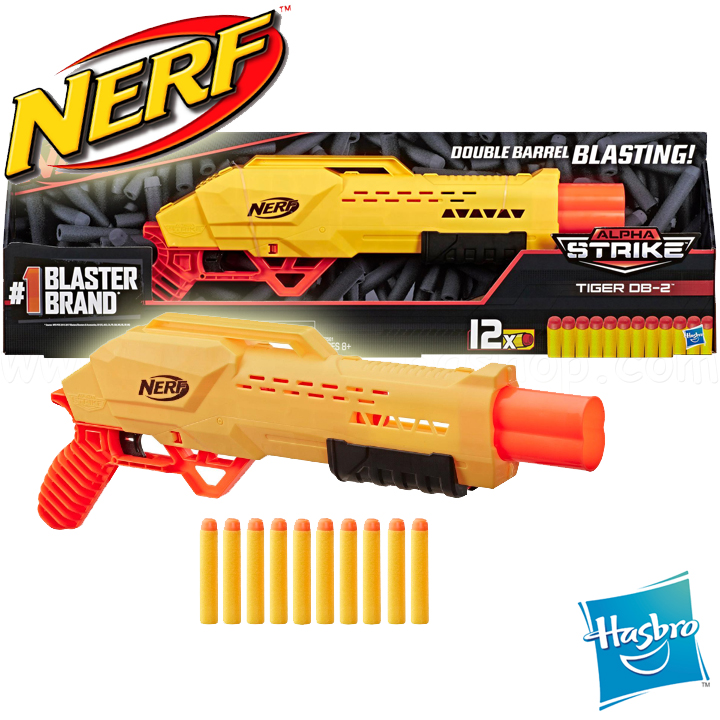 Hasbro Nerf Alpha Strike Blaster Tiger DB-2 E7561