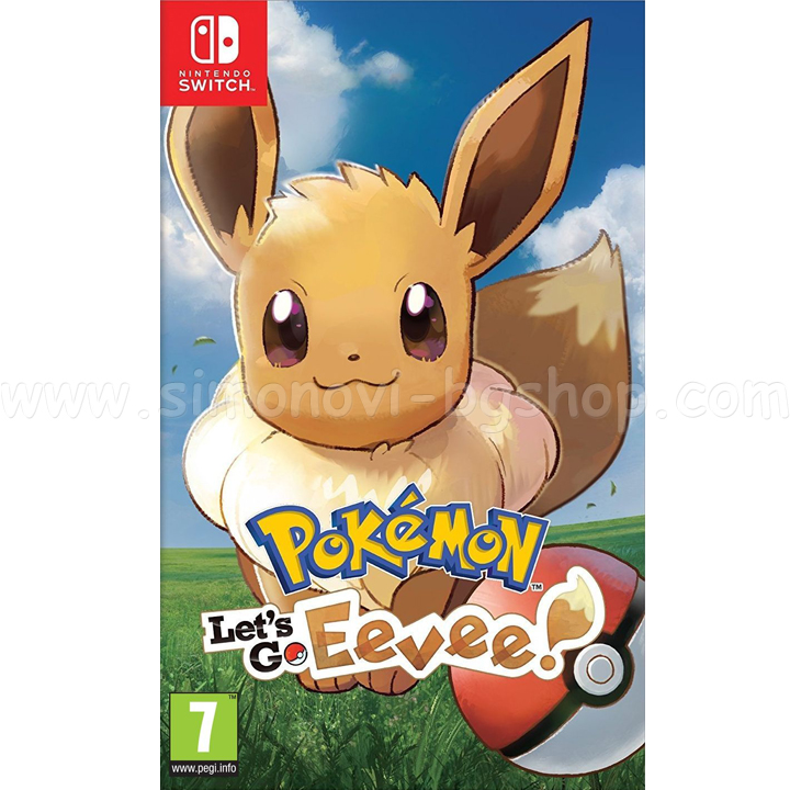 Nintendo Switch Game Pokemon Lets' Go Eevee 045496423230