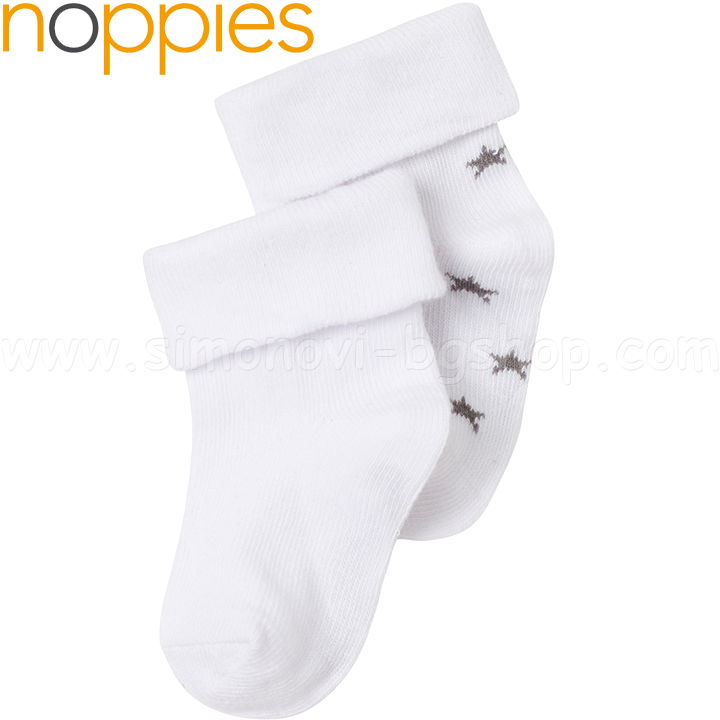 Noppies Unisex  2  Levi Stars 67340C001 0-6. White