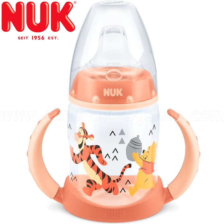 *Nuk Шише с дръжки Winnie The Pooh 10.215.267 *Nuk Шише с дръжки Winnie The Pooh 10.215.267