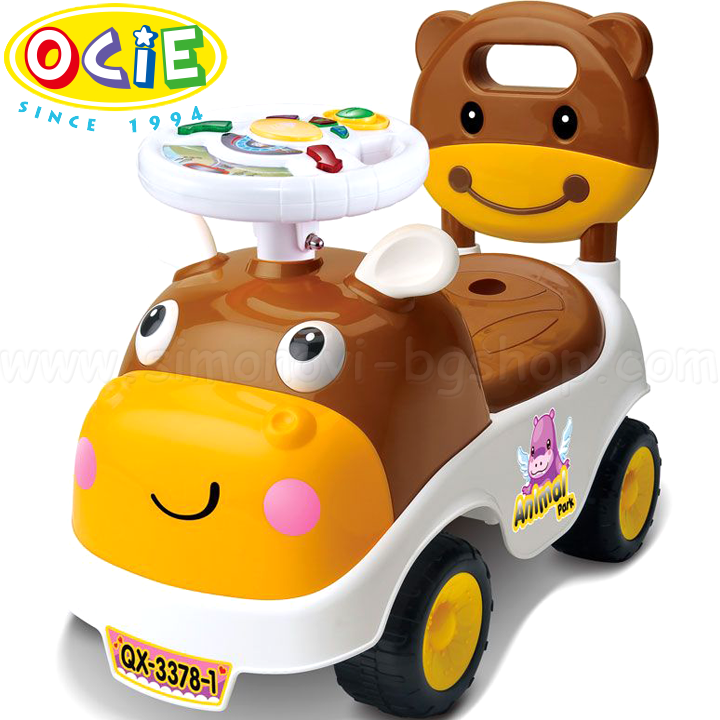 * OCIE Ride-on Push Car Star Forest Brown OCH0008247 pentru copii