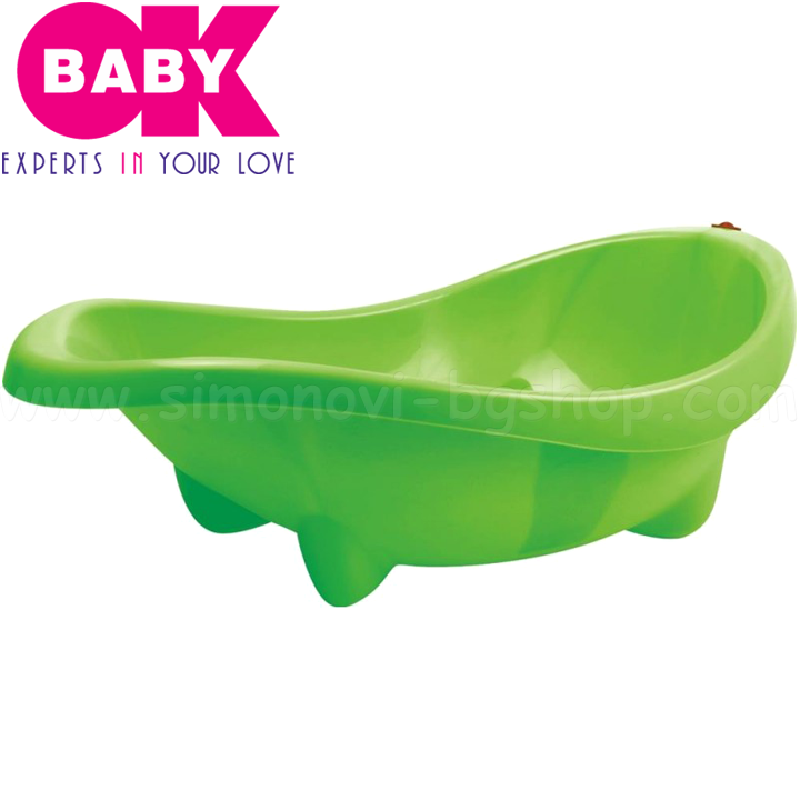 Ok baby - Anatomic bath Laguna Green