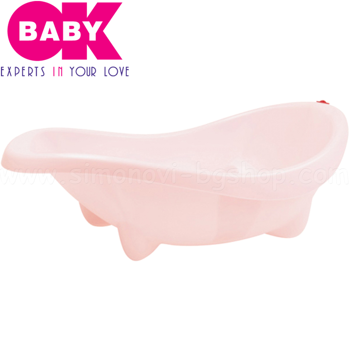 Ok baby - Anatomic bath Laguna Light Pink