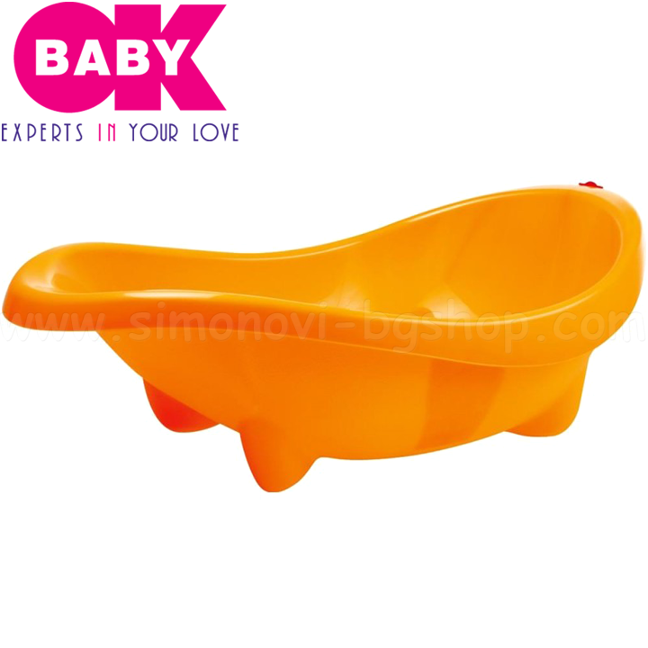 Ok baby - Anatomic bath Laguna Orange