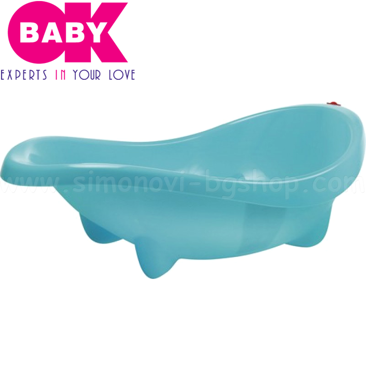 Ok baby - Anatomic bath Laguna urquoise
