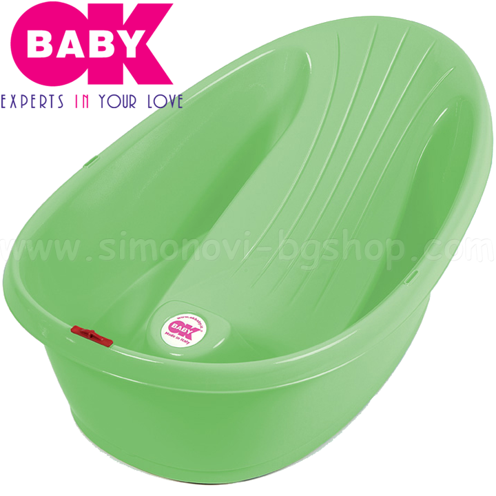 Ok Baby - Anatomic bath Onda Baby Green col.44