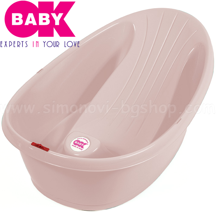 Ok Baby - Anatomic bath Onda Baby Pink col.54