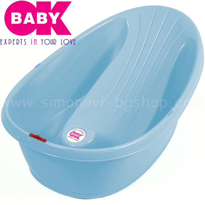 Ok Baby - Anatomic bath Onda Baby Blue col.55