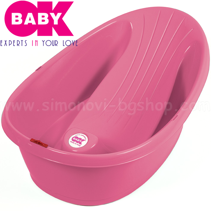 Ok Baby - Anatomic bath Onda Baby Pink col.66