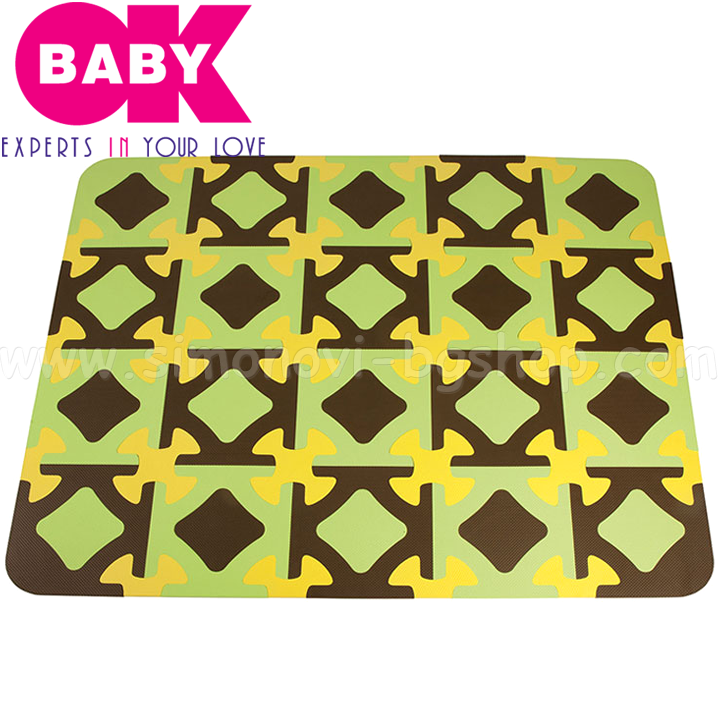 Ok Baby -    Play Mats 20. 898 col.32 Green/Brown