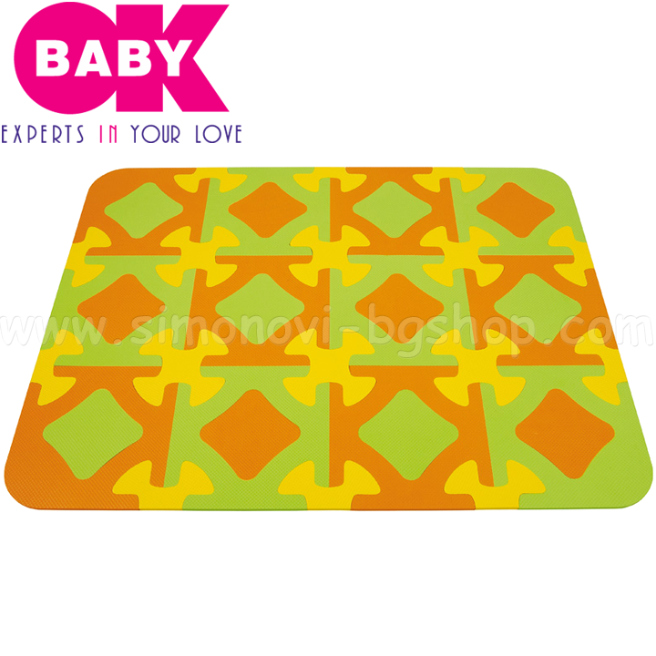 Ok Baby -    Play Mats 12. 899 col.34 Orange/Green