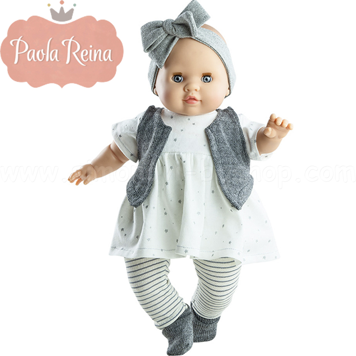 Paola Reina Doll baby girl Agatha 36cm from the series Los Manus 07034