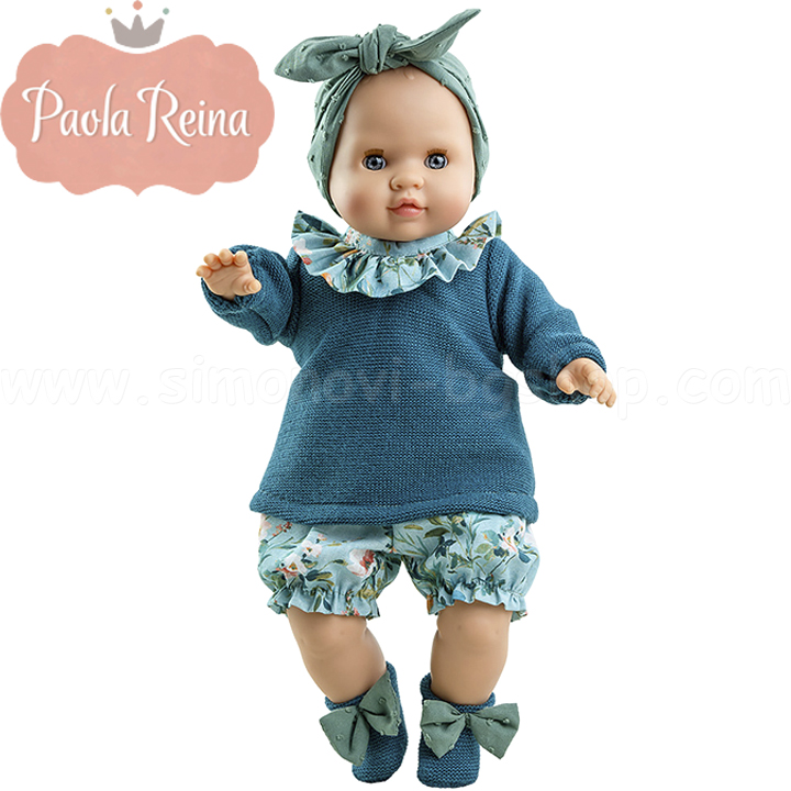 Paola Reina Doll baby girl Julia 36cm from the series Los Manus 07031