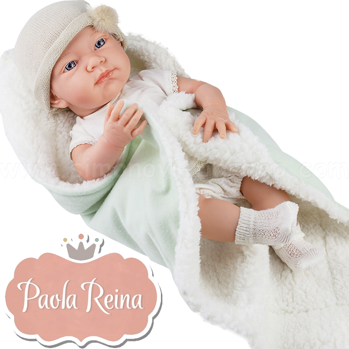 Paola Reina Дизайнерско бебе Нино с меко тяло 05018 Paola Reina Дизайнерско бебе Нино с меко тяло 05018