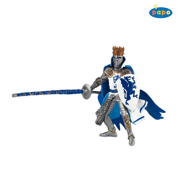 Papo - ����� ������� - ������� Dragon king blue 39387