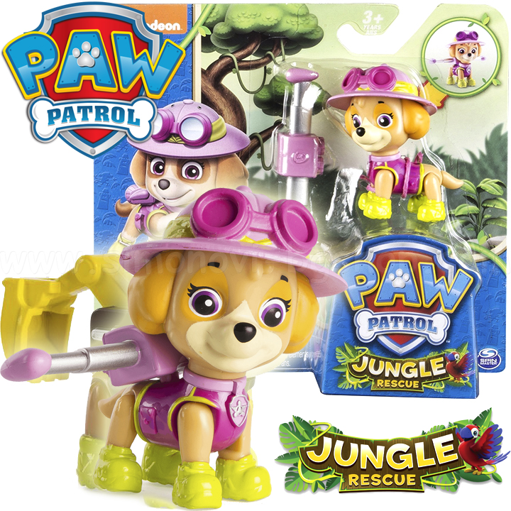 Paw Patrol Jungle Resque Кученце в действие Skye от Пес Патрул 6026592 Paw Patrol Jungle Resque Кученце в действие Skye от Пес Патрул 6026592