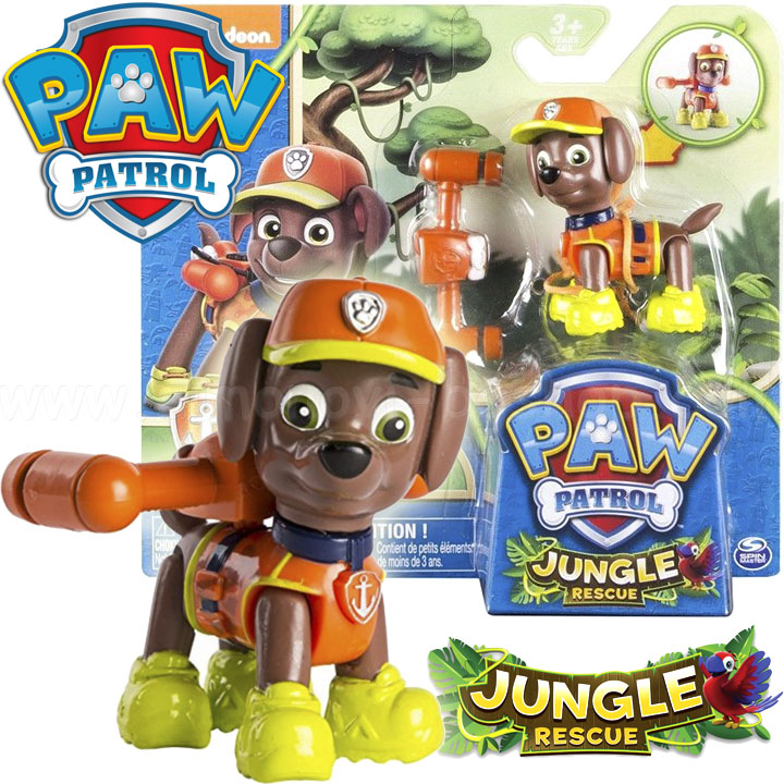 Paw Patrol Jungle Resque Кученце в действие Zuma от Пес Патрул 6026592 Paw Patrol Jungle Resque Кученце в действие Zuma от Пес Патрул 6026592