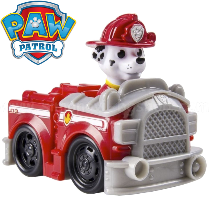 *Paw Patrol Кученце Маршал с мини превозно средство за спасяване 6022631 *Paw Patrol Кученце Маршал с мини превозно средство за спасяване 6022631