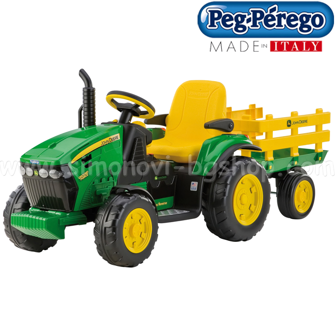 PEG PEREGO - Tractor Trailer John Deere Ground Forse