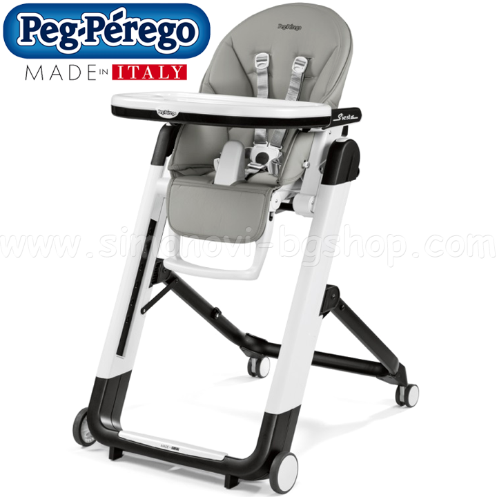 Peg Perego - Palette Grey scaun de masă Siesta Ice