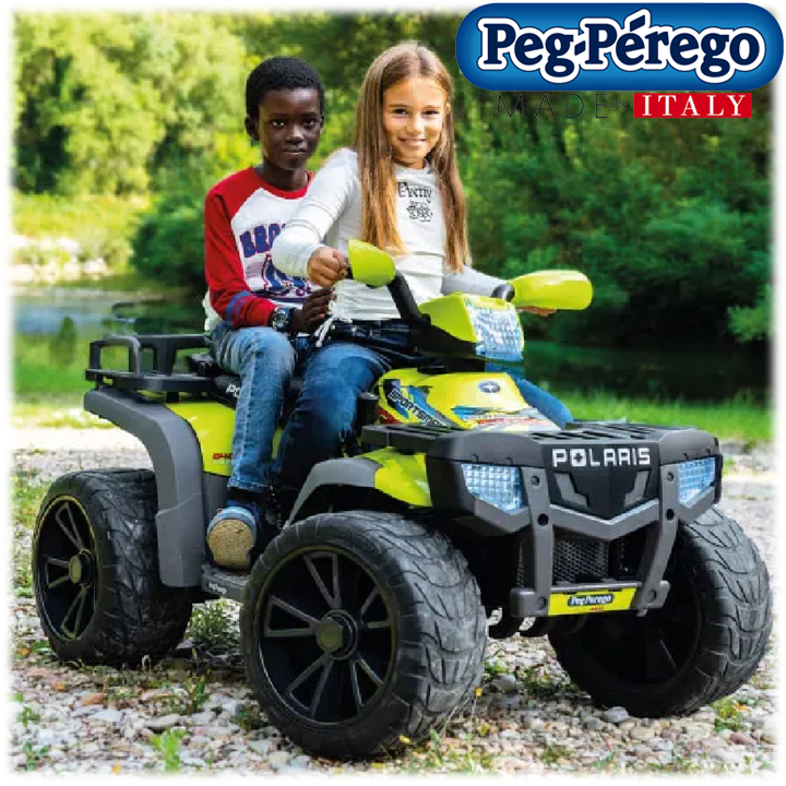 * Peg Perego 24V POLARIS SPORTSMAN PRO CITRUS