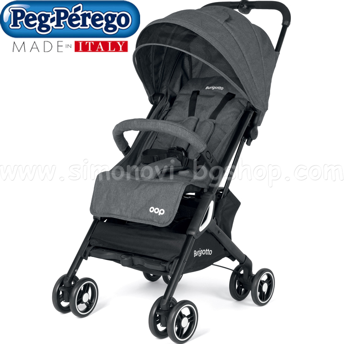 Peg Perego Бебешка количка Oop Light Grey Peg Perego Бебешка количка Oop Light Grey