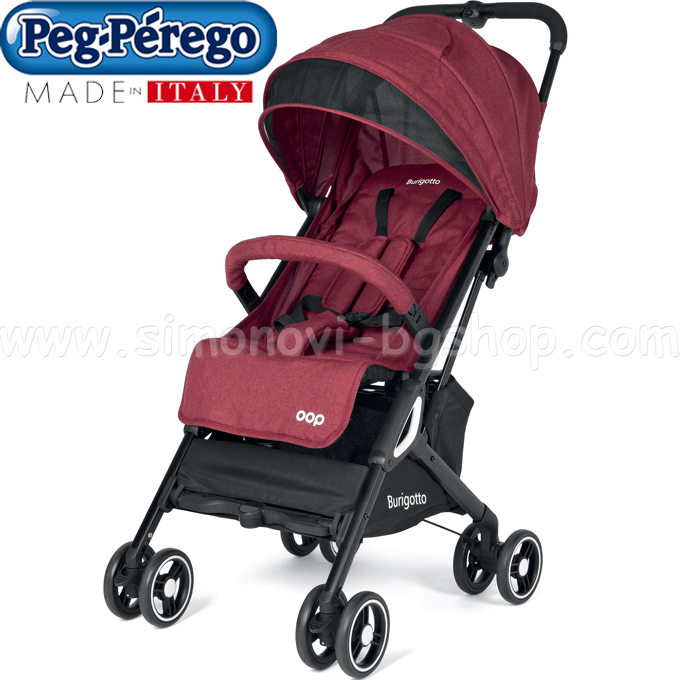 Peg Perego Бебешка количка Oop Red Peg Perego Бебешка количка Oop Red