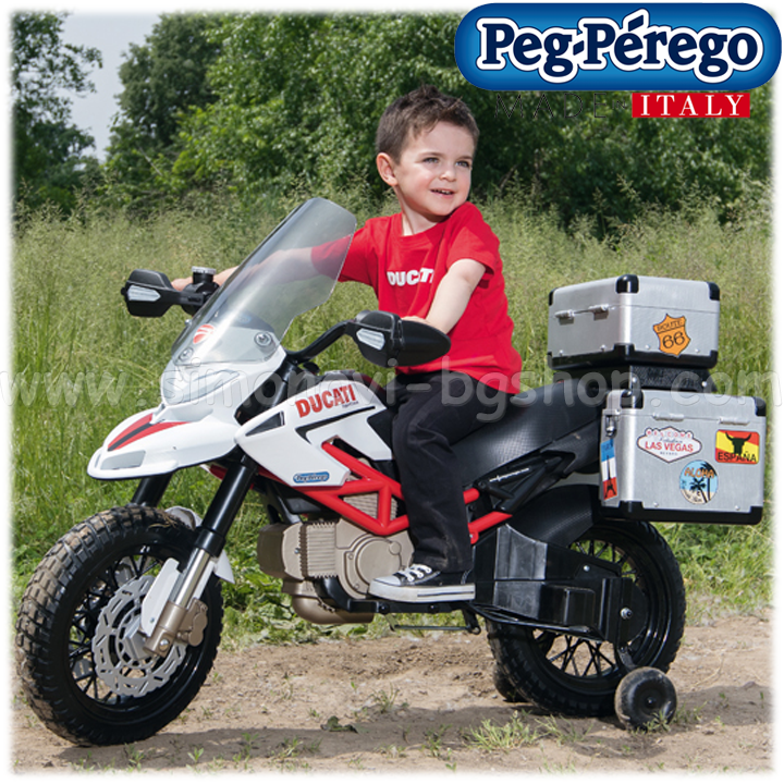 PEG PEREGO    12V DUCATI HYPERMOTARD CROSS