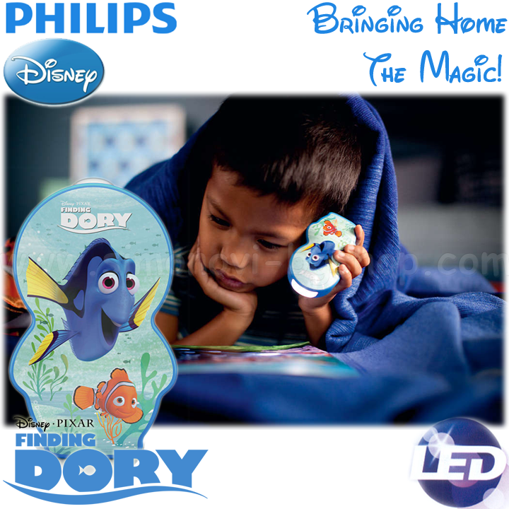 Philips - LED Flashlight Disney Finding Dory 71767.35.P0